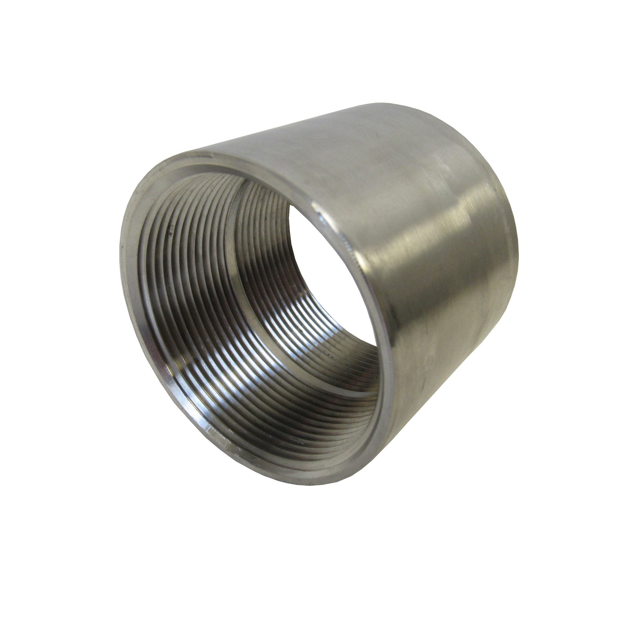 PRM, 1-1/2 Inch NPT Stainless Steel Straight Coupling, 304 SS, Class 150