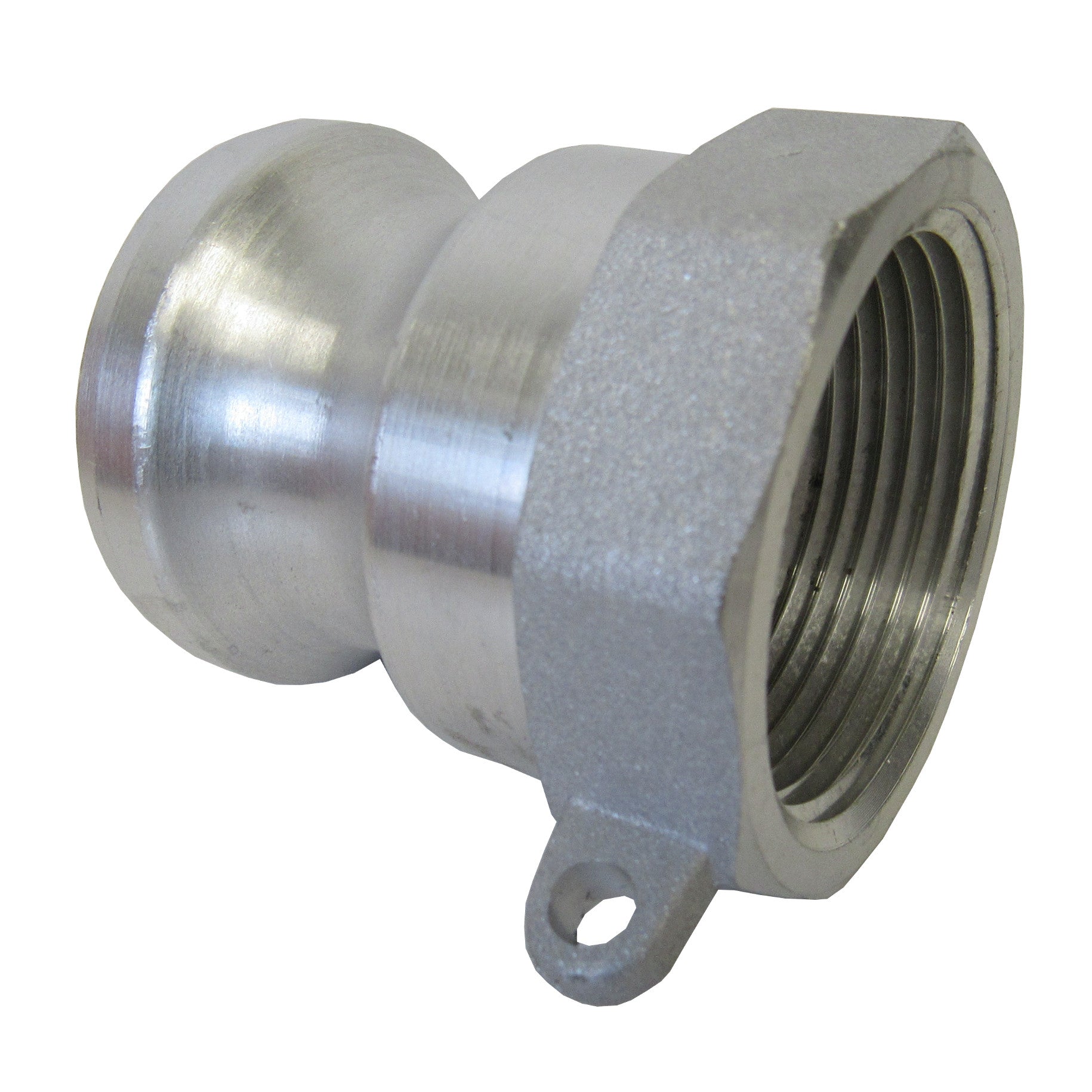 HA FITTINGS, 1-1/4 Inch Aluminum Cam & Groove Fitting, A125 Male Camlock X Female NPT Thread