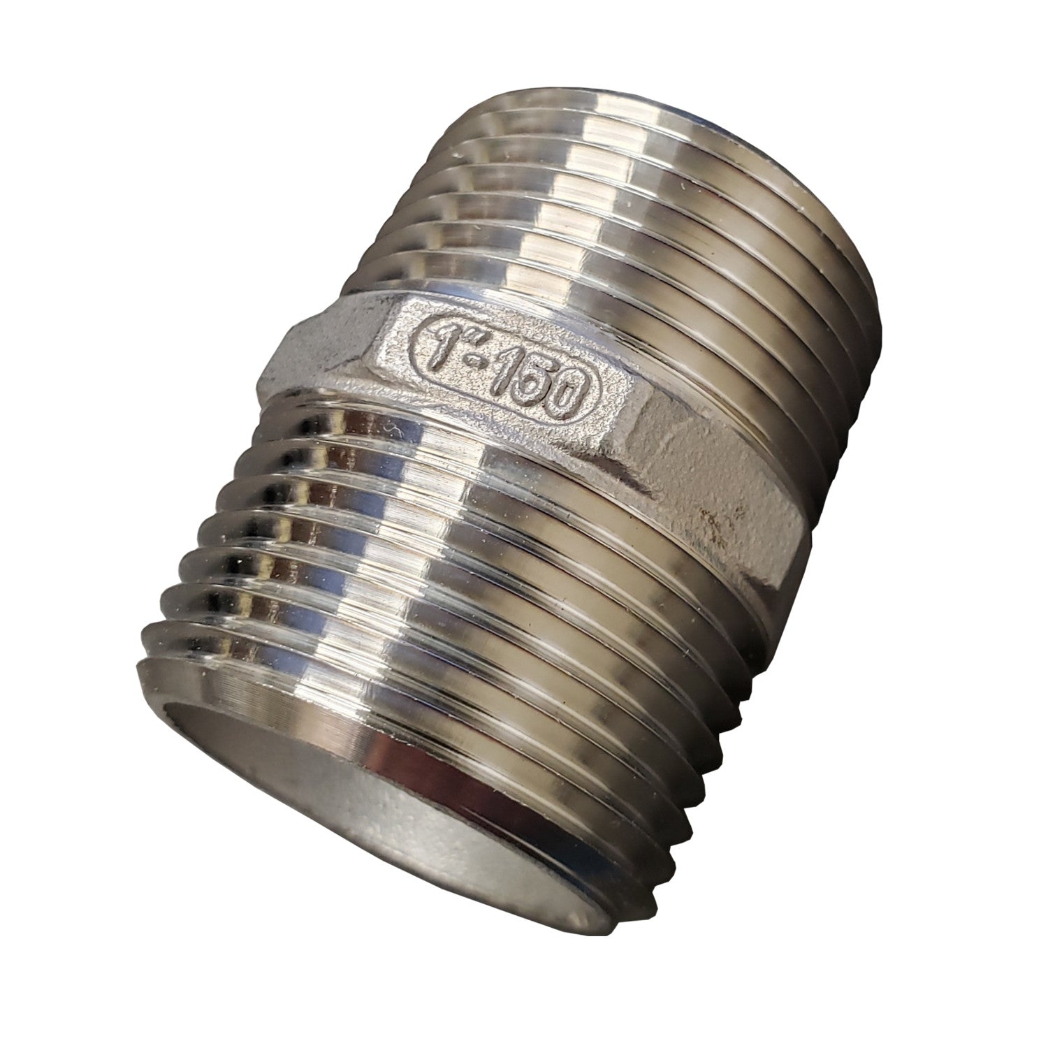 PRM, 1 Inch 304 Stainless Steel Hex Nipple