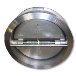 Product Recovery Management, Inc., 10 Inch 304 Stainless Steel Dual Plate Wafer Style Check Valve, Viton Seat