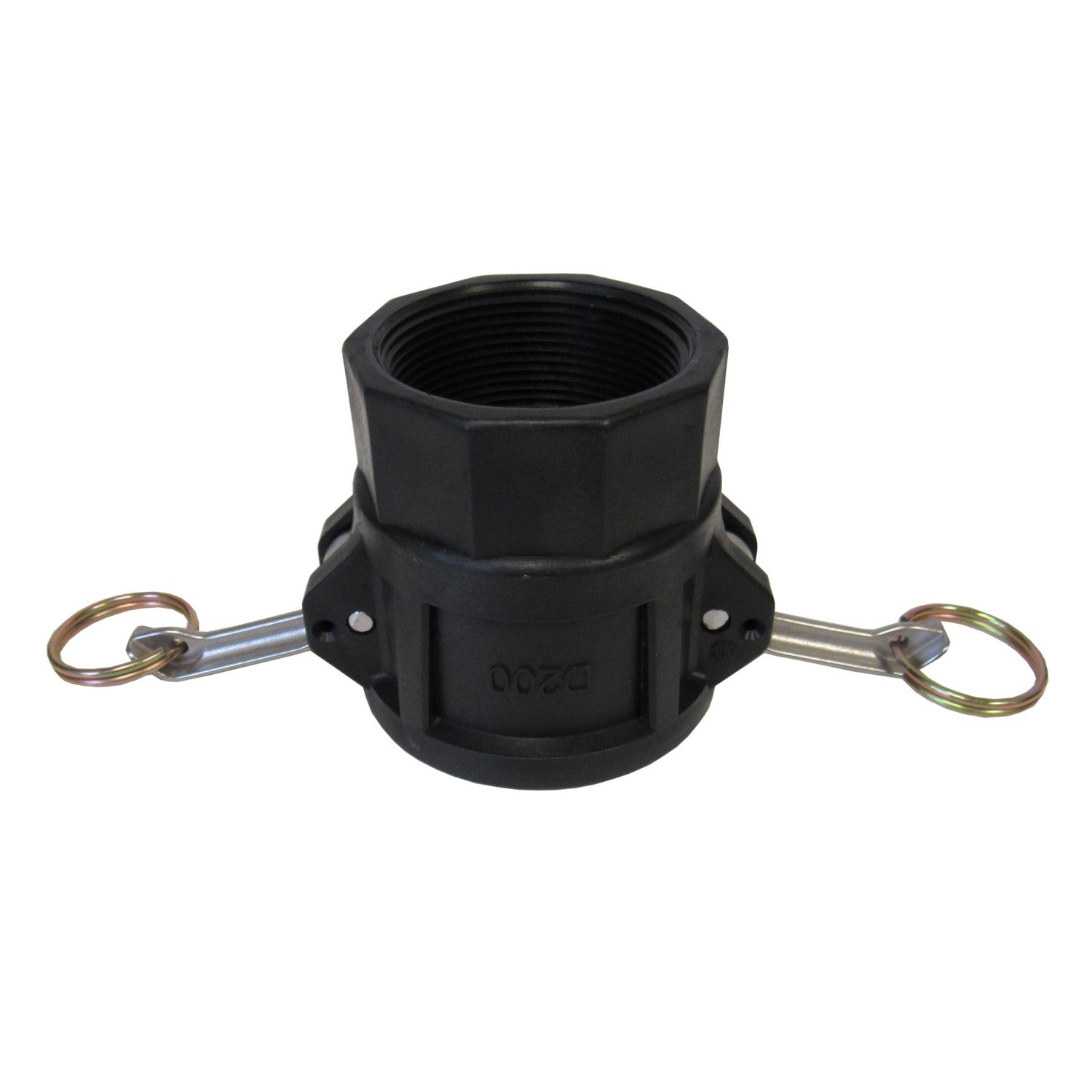 HA FITTINGS, 2 Inch Polypropylene Cam & Groove Fitting, D200 Female Camlock Coupler X Female NPT