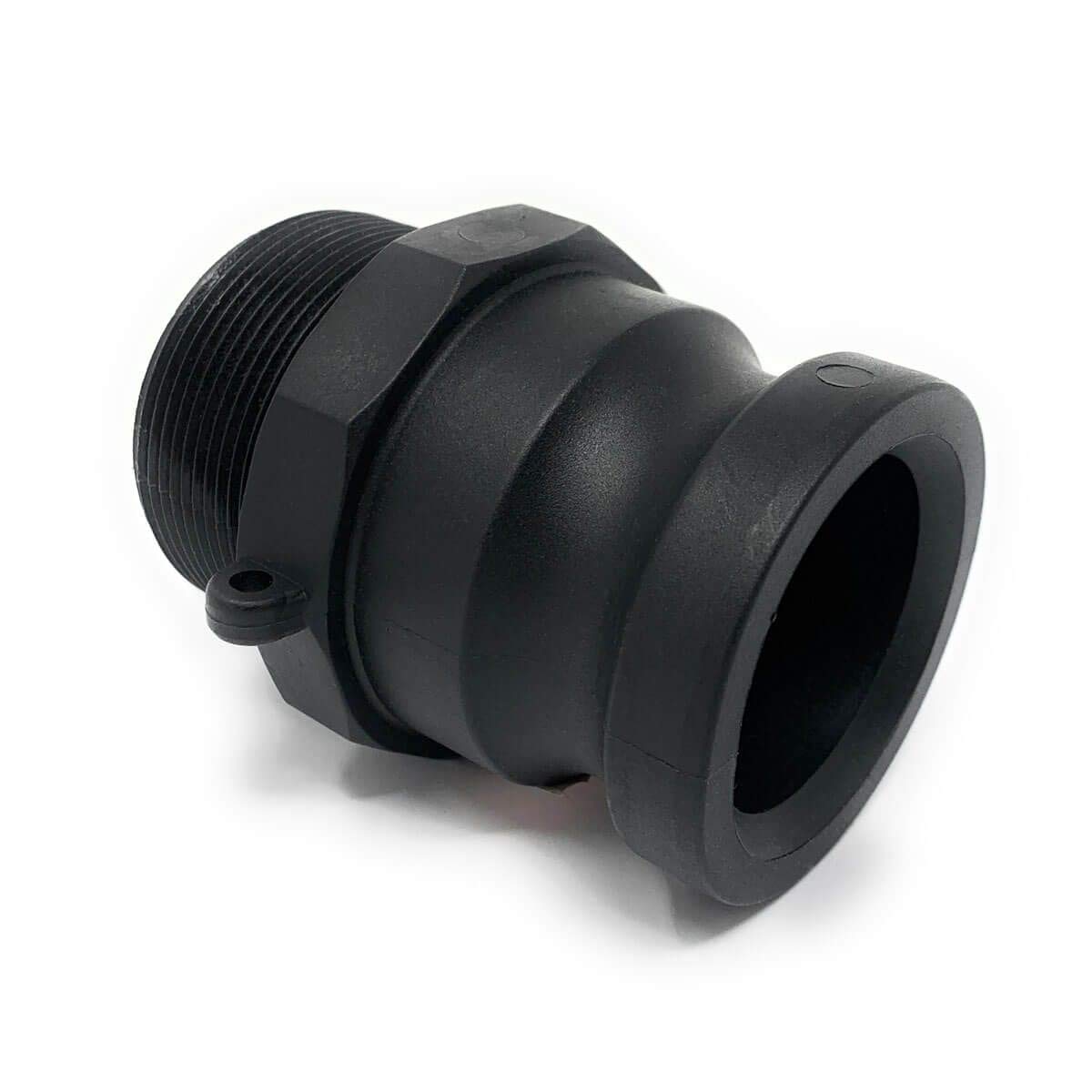 HA FITTINGS, 2 Inch Polypropylene Cam & Groove Fitting, F200 Male Camlock Coupler X Male NPT