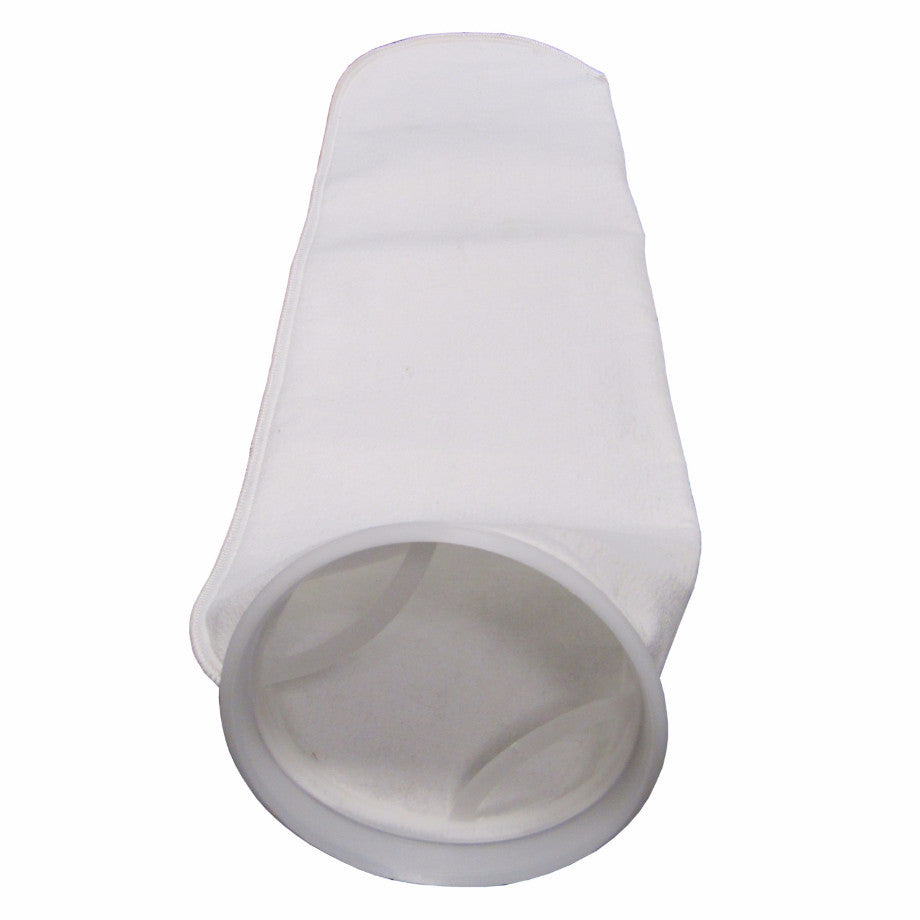 BagFilters.Com, #2 Size 0.5 Micron Liquid Filter Bags, Polyester Felt, Polypropylene Ring