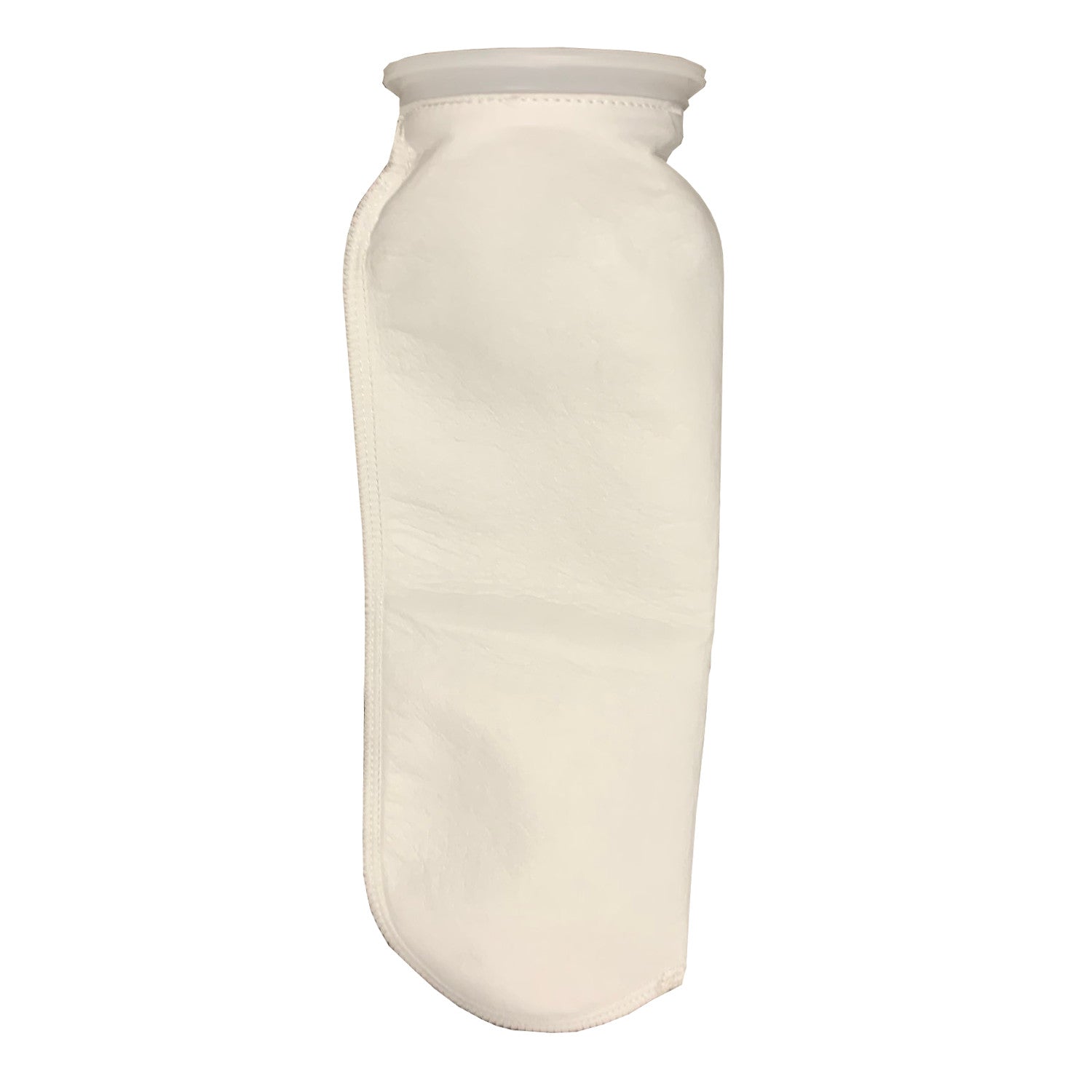 BagFilters.Com, #2 Size 1 Micron Liquid Filter Bags for use with PPH Housing, Polyester Felt, Polypropylene Ring