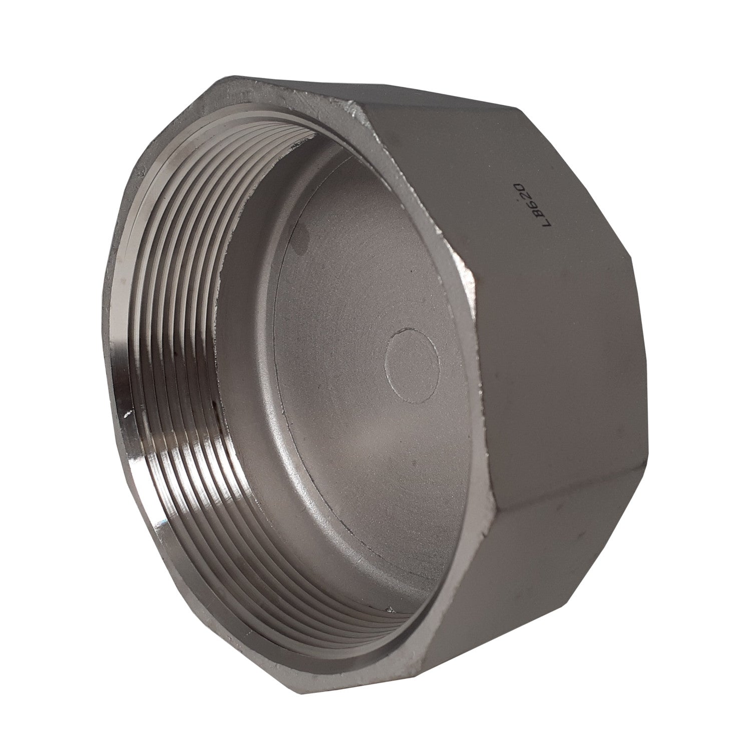 Shanxi Zhongdi, 3 Inch NPT Threaded Stainless Steel Cap, 304 SS, 150#