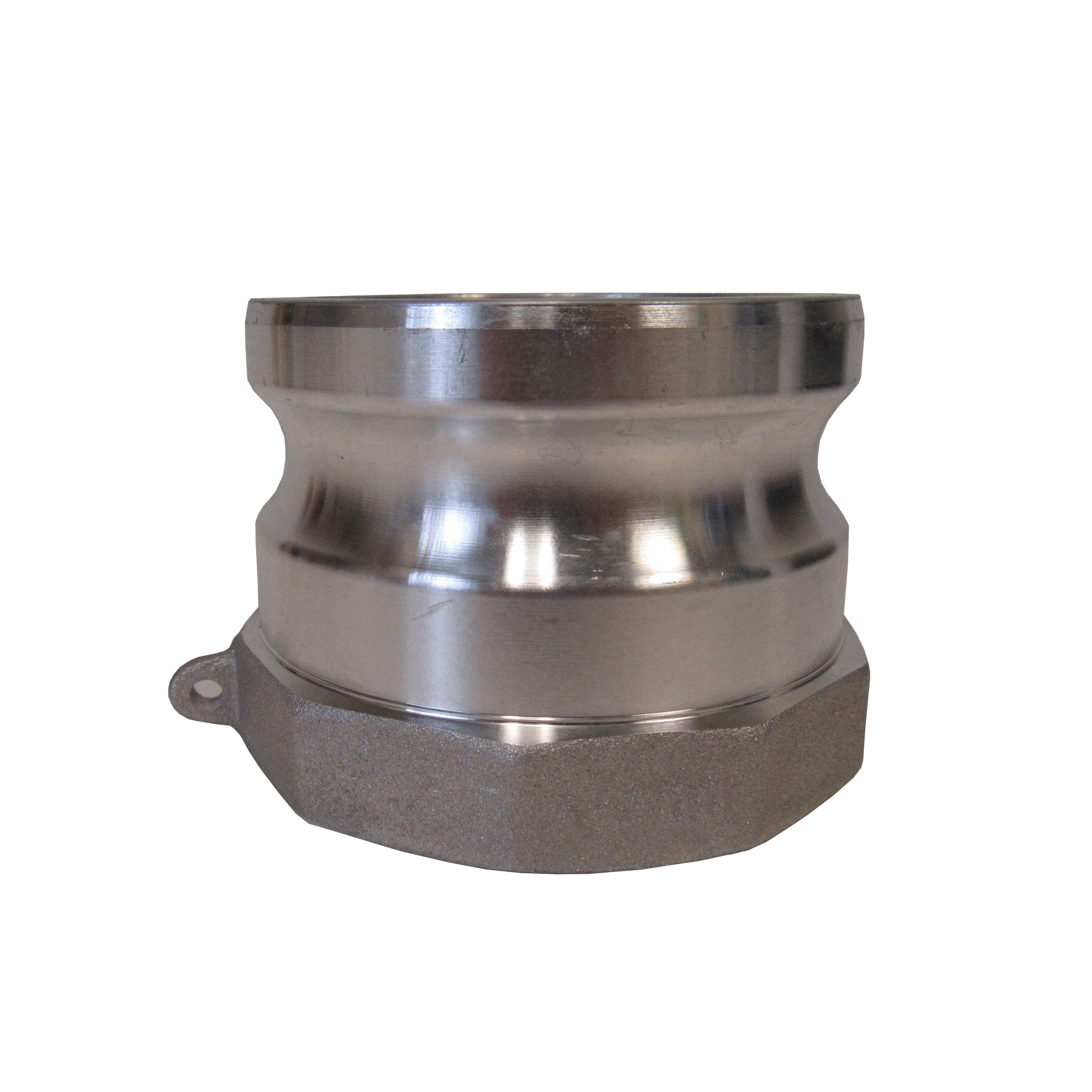 HA FITTINGS, 4 Inch Aluminum Cam & Groove Fitting, A400 Male Camlock X Female NPT Thread