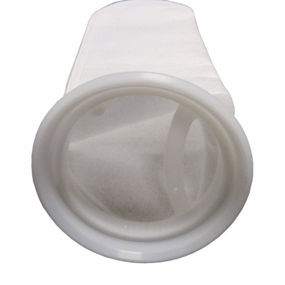 PRMFiltration, #4 Size 200 Micron Liquid Filter Bags, Polyester Felt, Polypropylene Ring