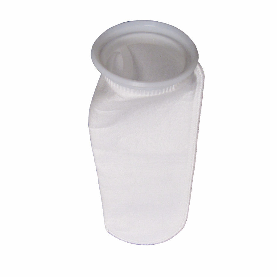 PRMFiltration, #4 Size 200 Micron Liquid Filter Bags, Polyester Felt, Polypropylene Ring