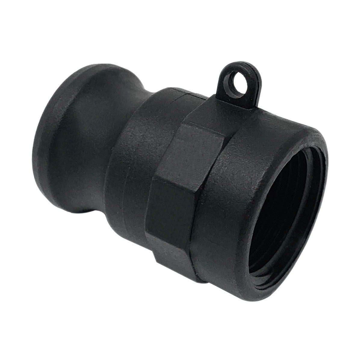 HA FITTINGS, A075 Polypropylene Cam & Groove Fitting, 3/4 Inch Male Camlock Adapter X Female NPT Thread