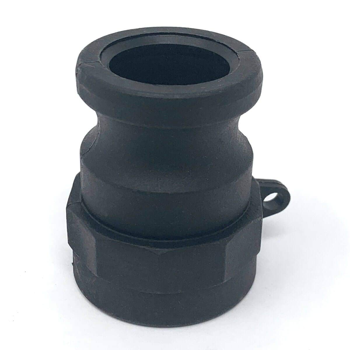 HA FITTINGS, A100 Polypropylene Cam & Groove Fitting, 1 Inch Male Camlock Adapter X Female NPT Thread