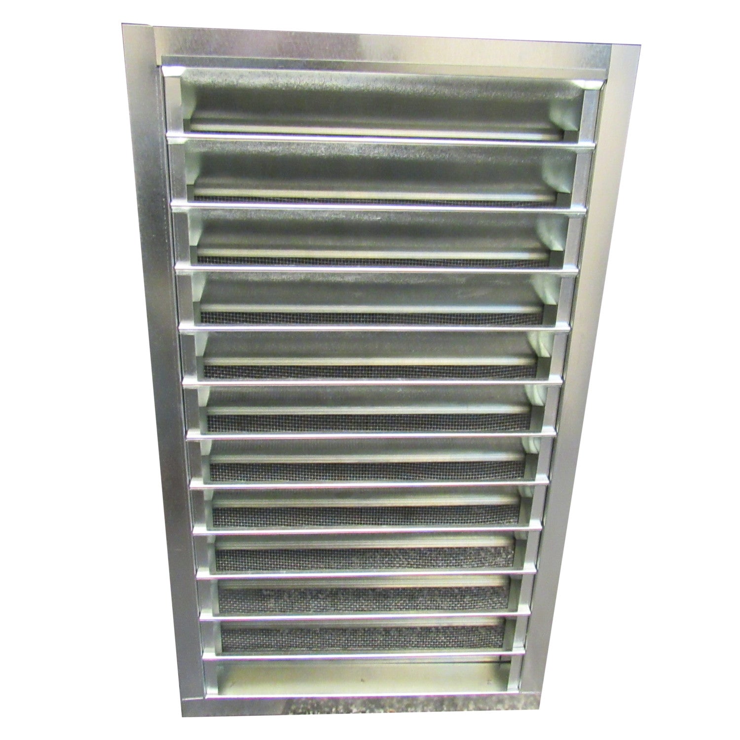 PRM Filtration, Air Vent, 14 Inch X 24 Inch Galvanized Rectangle Gable Vent