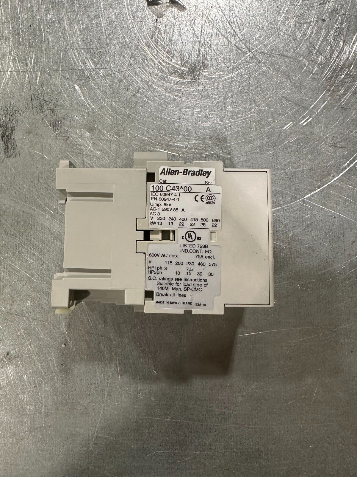 PRM Filtration, Allen Bradley Contactor 100-C43*00