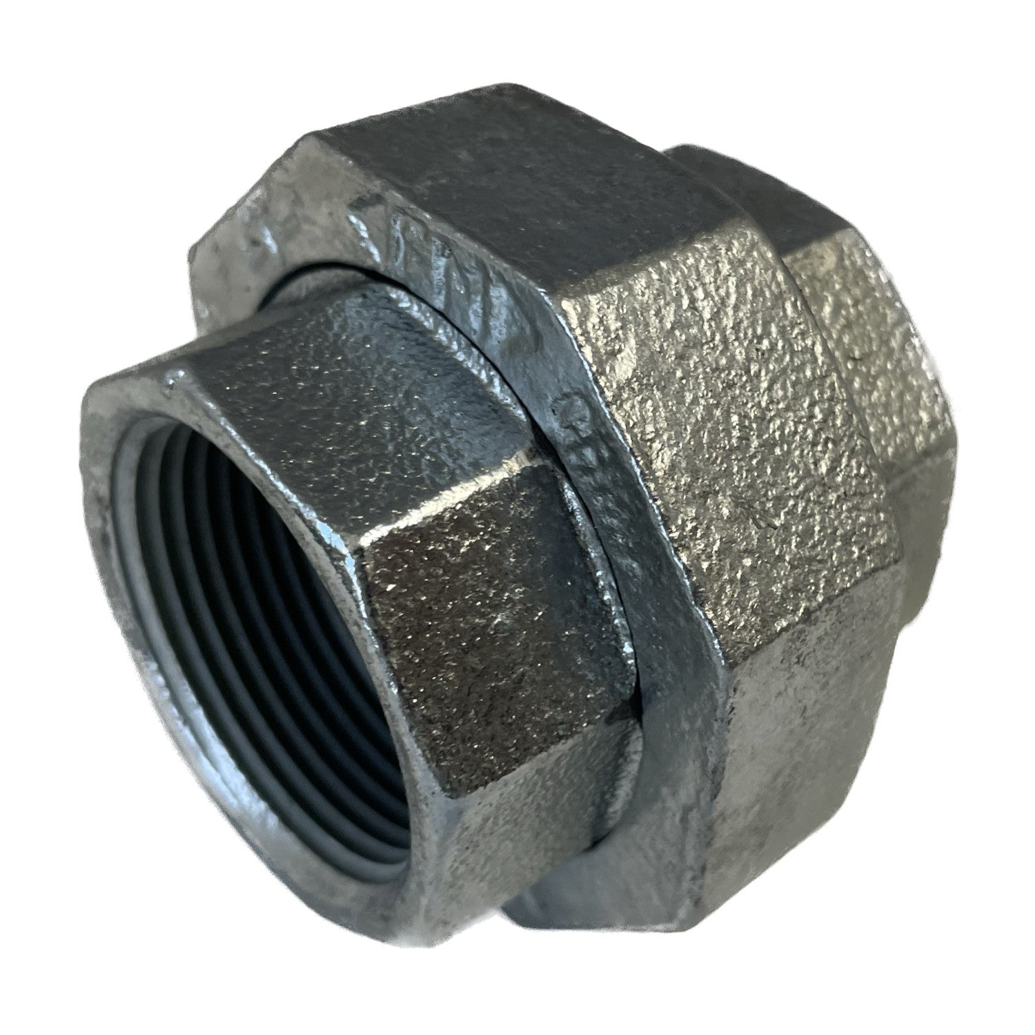 BMI, BMI 1/2 Inch NPT Galvanized Union, 150#, UL/FM