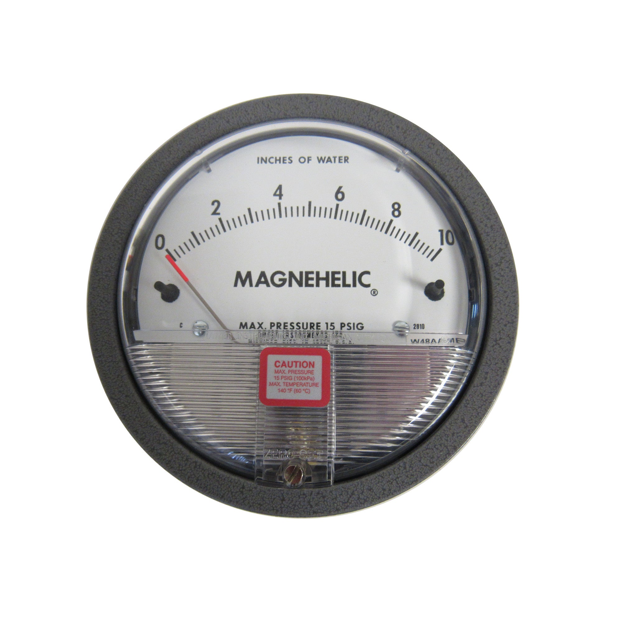 Dwyer Instruments, Dwyer 2010 Magnehelic® Differential Pressure Gauge - 0-10 Inches Of Water