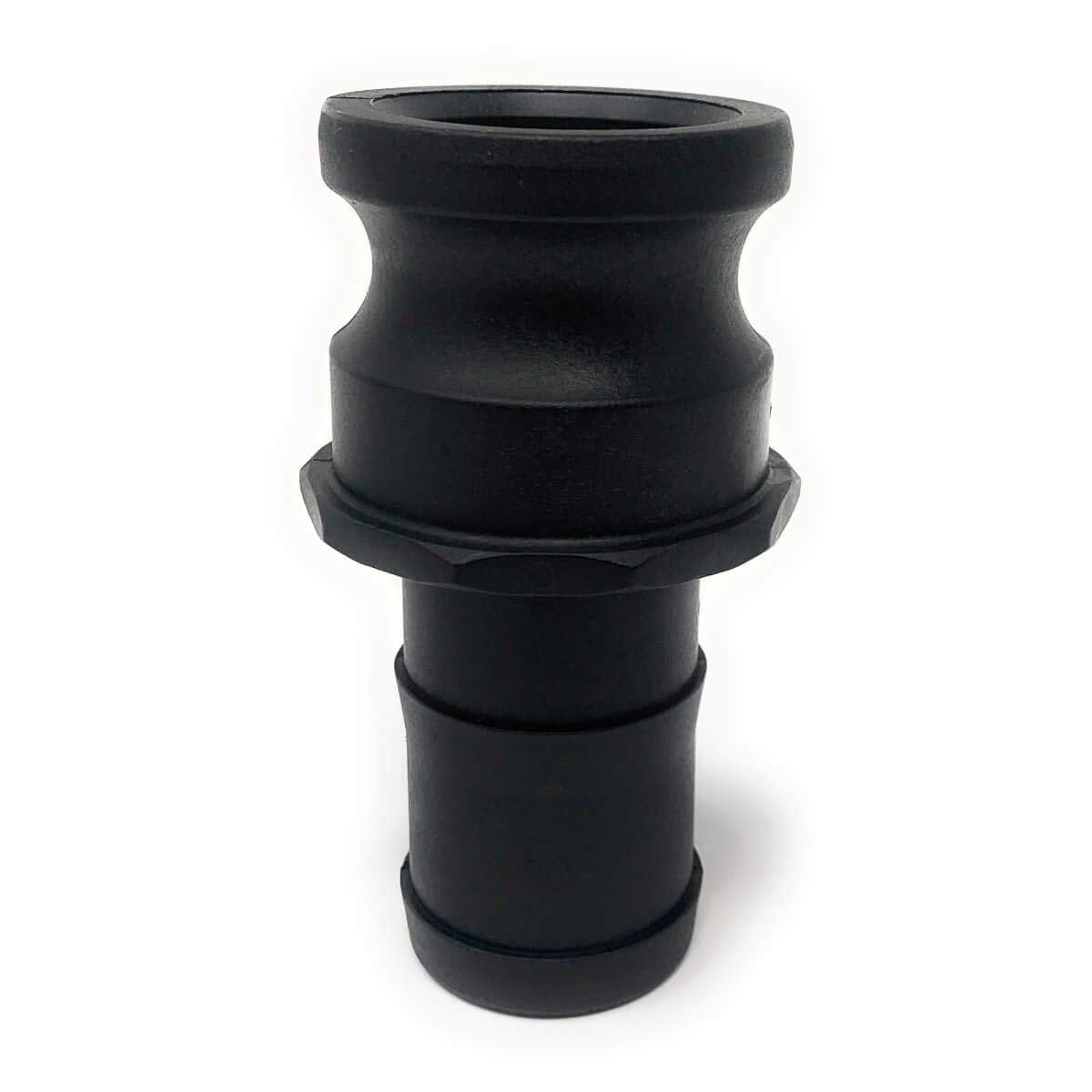 HA FITTINGS, E150 Polypropylene Cam & Groove Fitting, 1-1/2 Inch Male Camlock Adapter X Hose Shank