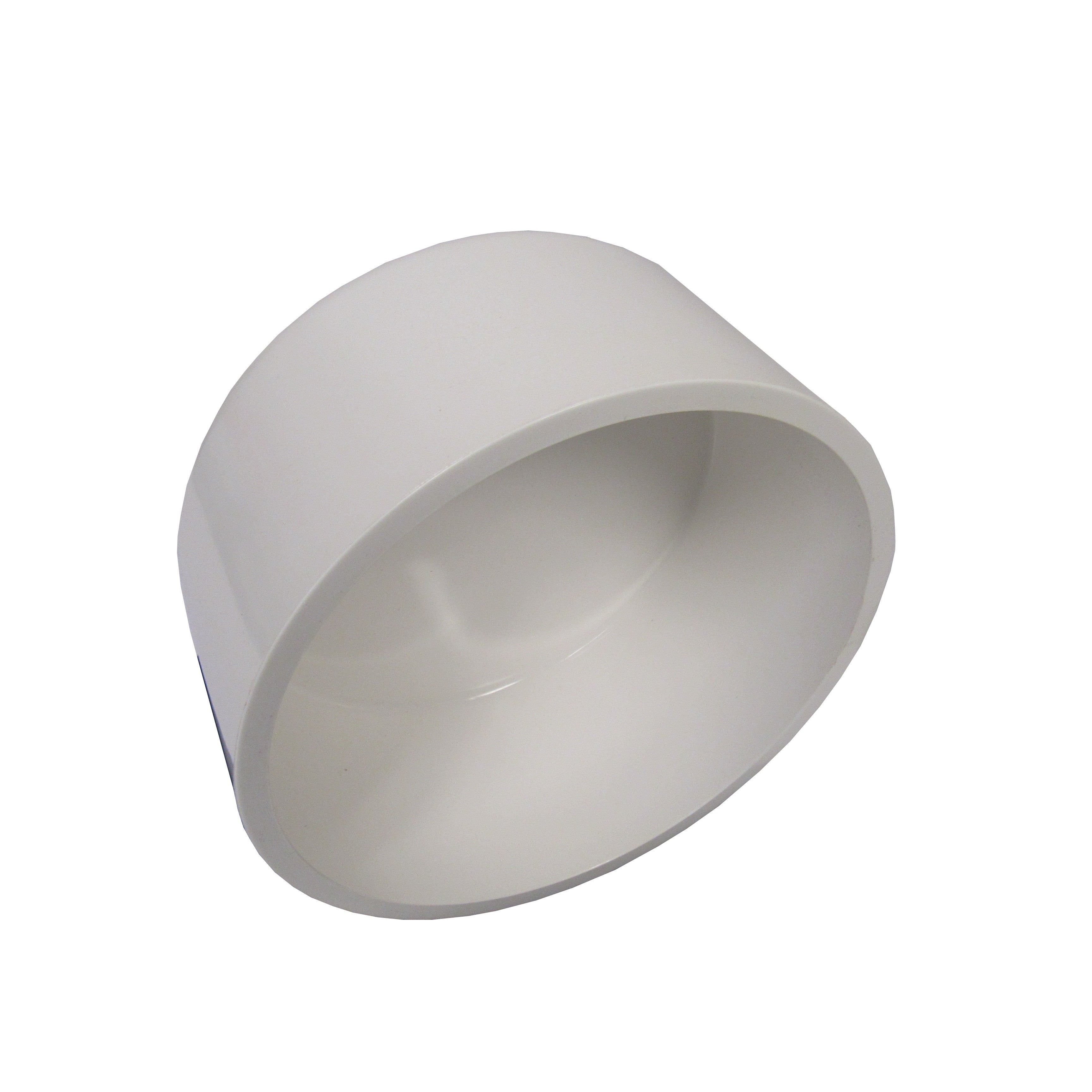 ERA, ERA Sch 40 PVC 6 Inch End Cap, Socket, NSF Compliant