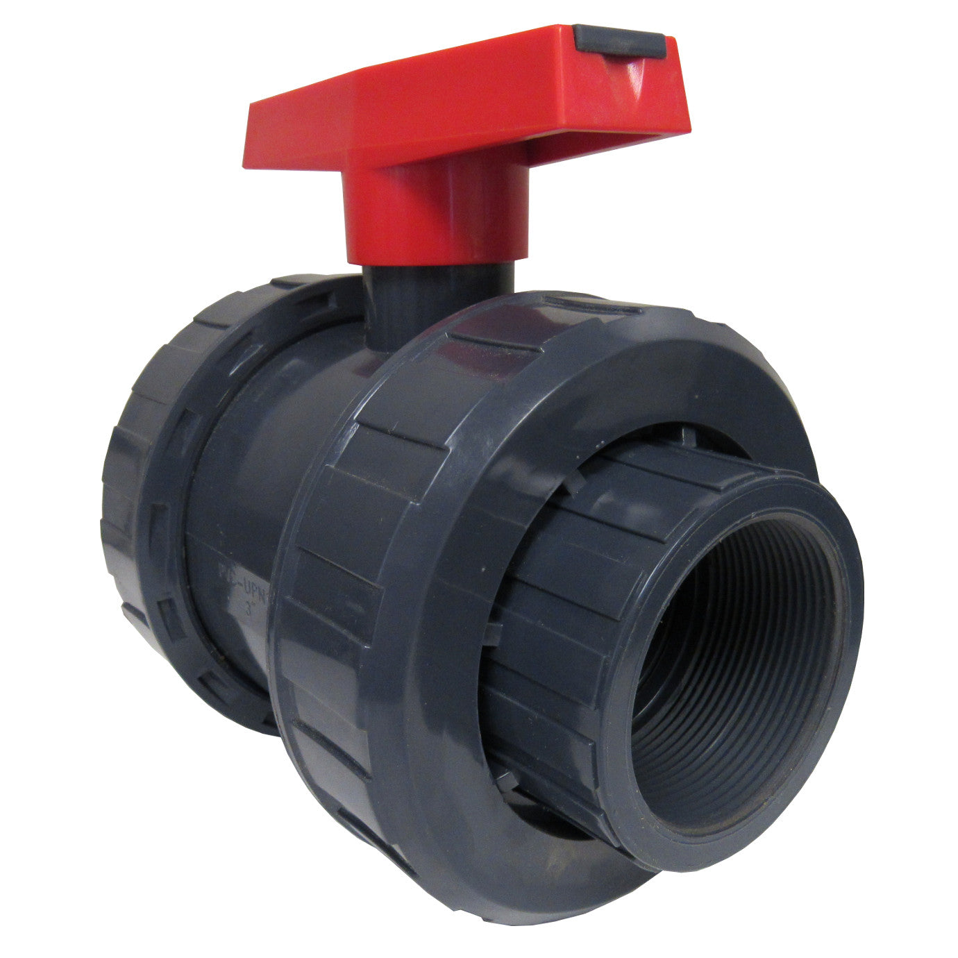 ERA, ERA Sch 80 PVC 3 Inch True Union Ball Valve, NPT Thread Connections