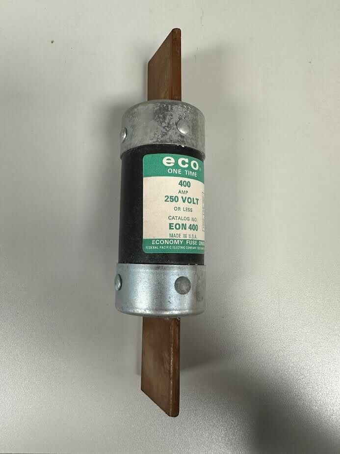 PRM Filtration, Econ EON 400 Amps Fuse One-Time Bussmann NON 400 250 Volts