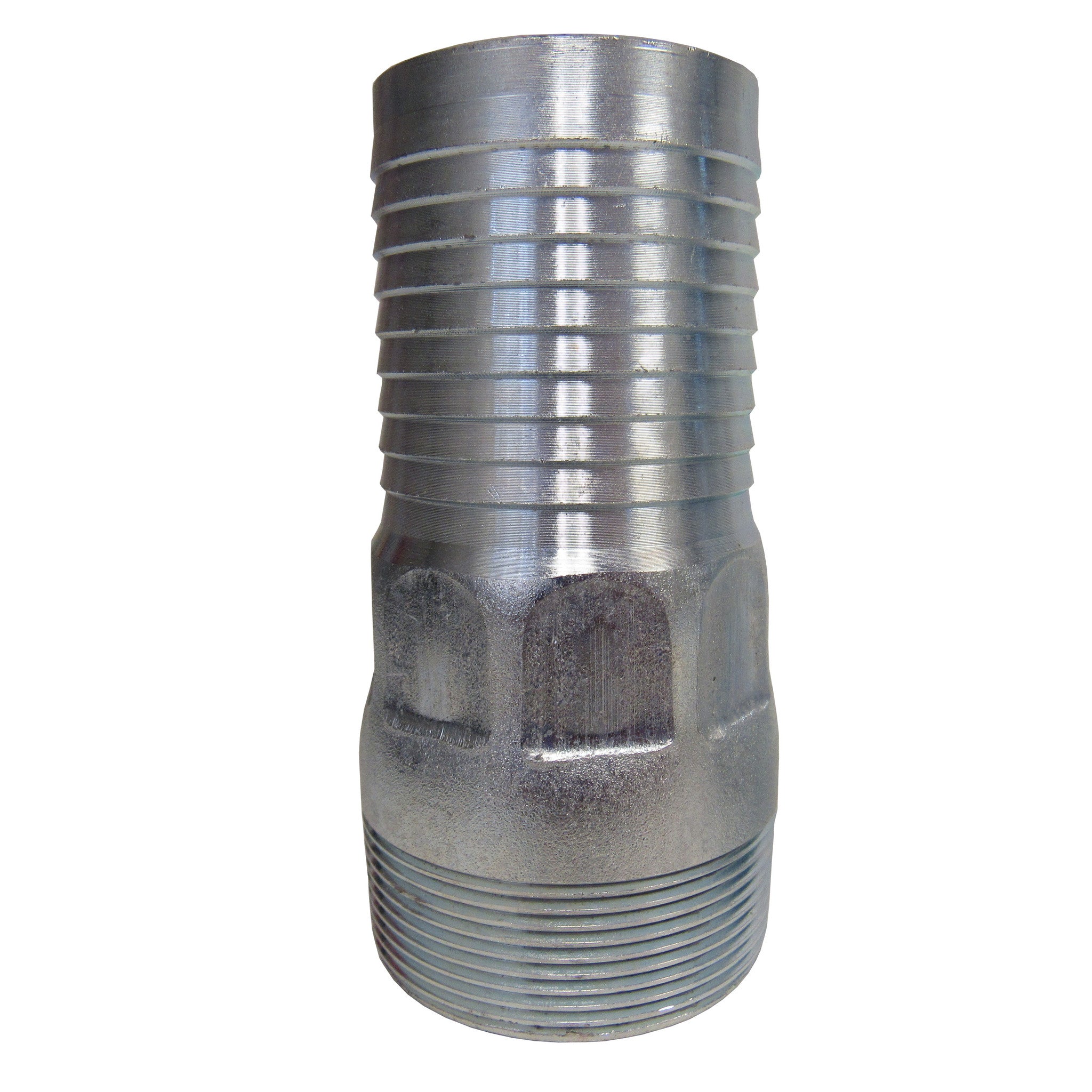 PRM, Galvanized King Nipple, 1/2 Inch MNPT Thread X Hose Barb