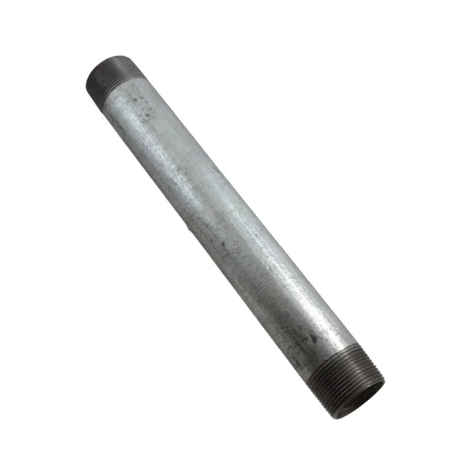 TSX, Galvanized Pipe Nipple, 1/2 Inch x 6 Inch