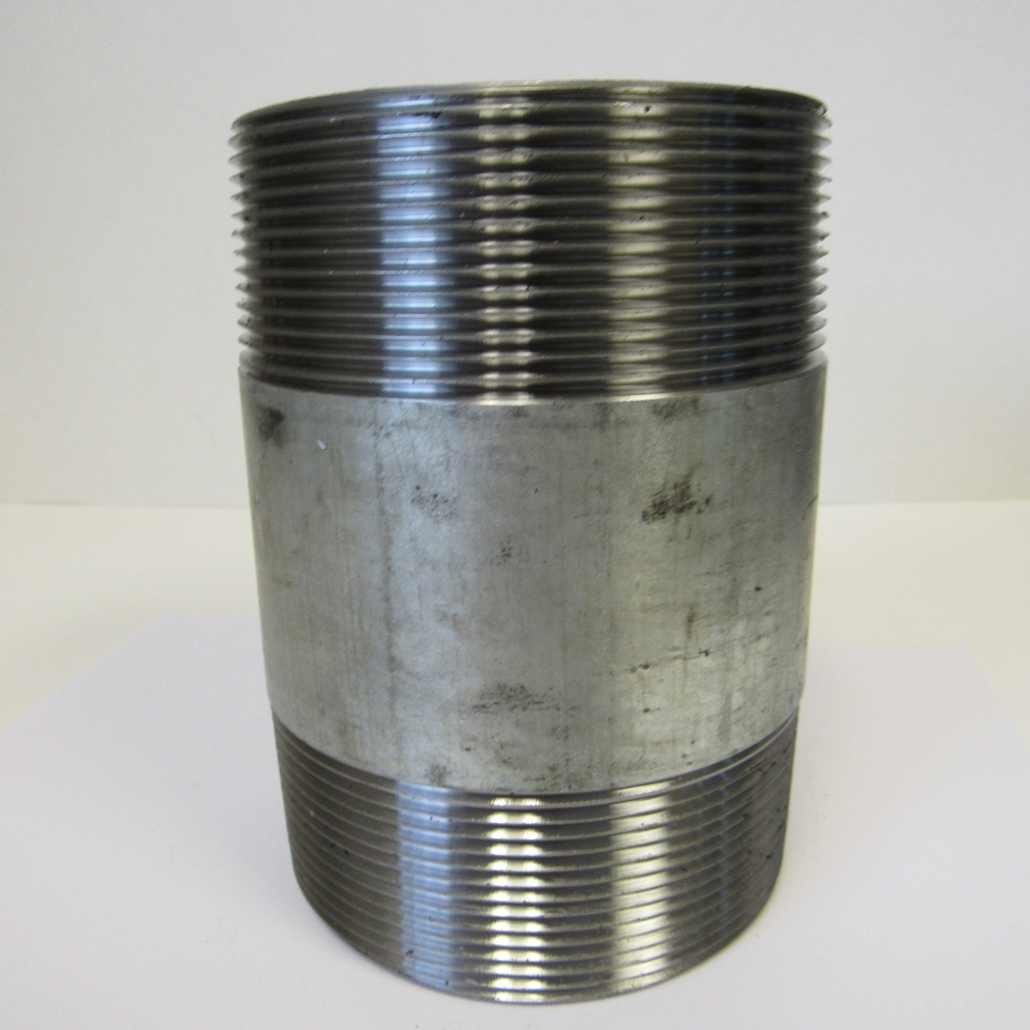 TSX, Galvanized Pipe Nipple, 3 Inch x 6 Inch