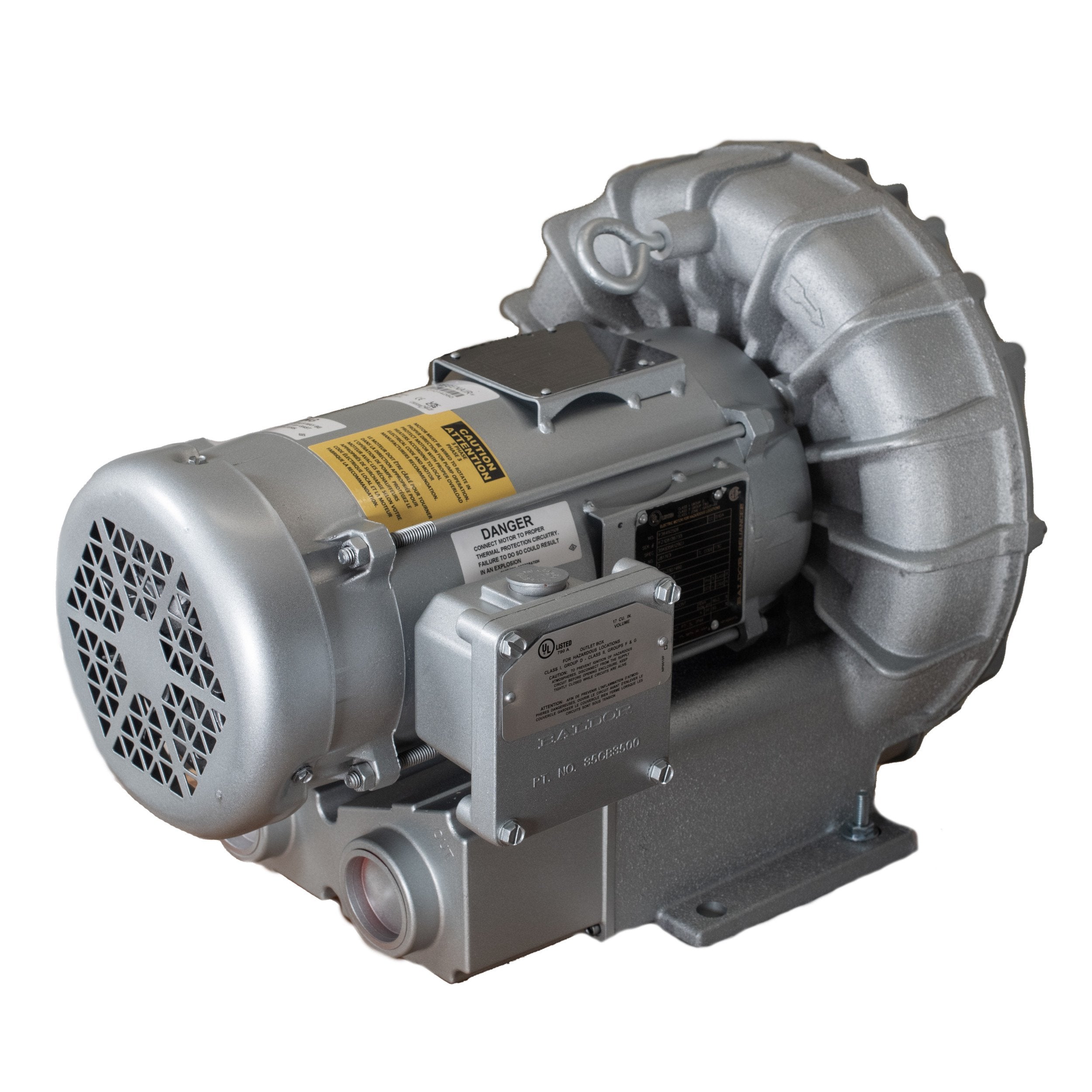 PRM Filtration, Gast 1 HP R4310P-50 Regenair® Regenerative Blower, XP