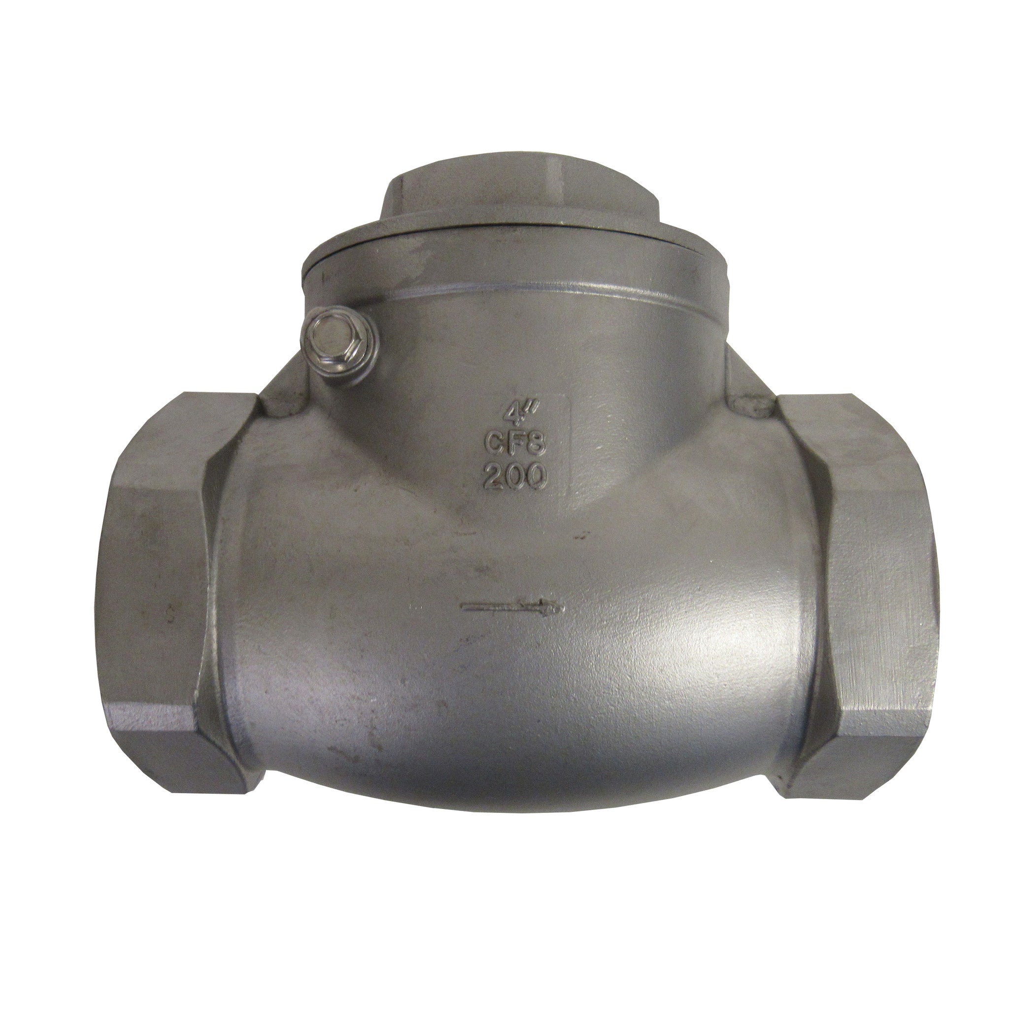 PRM, Horizontal Swing Check Valve, 3 Inch NPT, 304 SS, 200 PSI