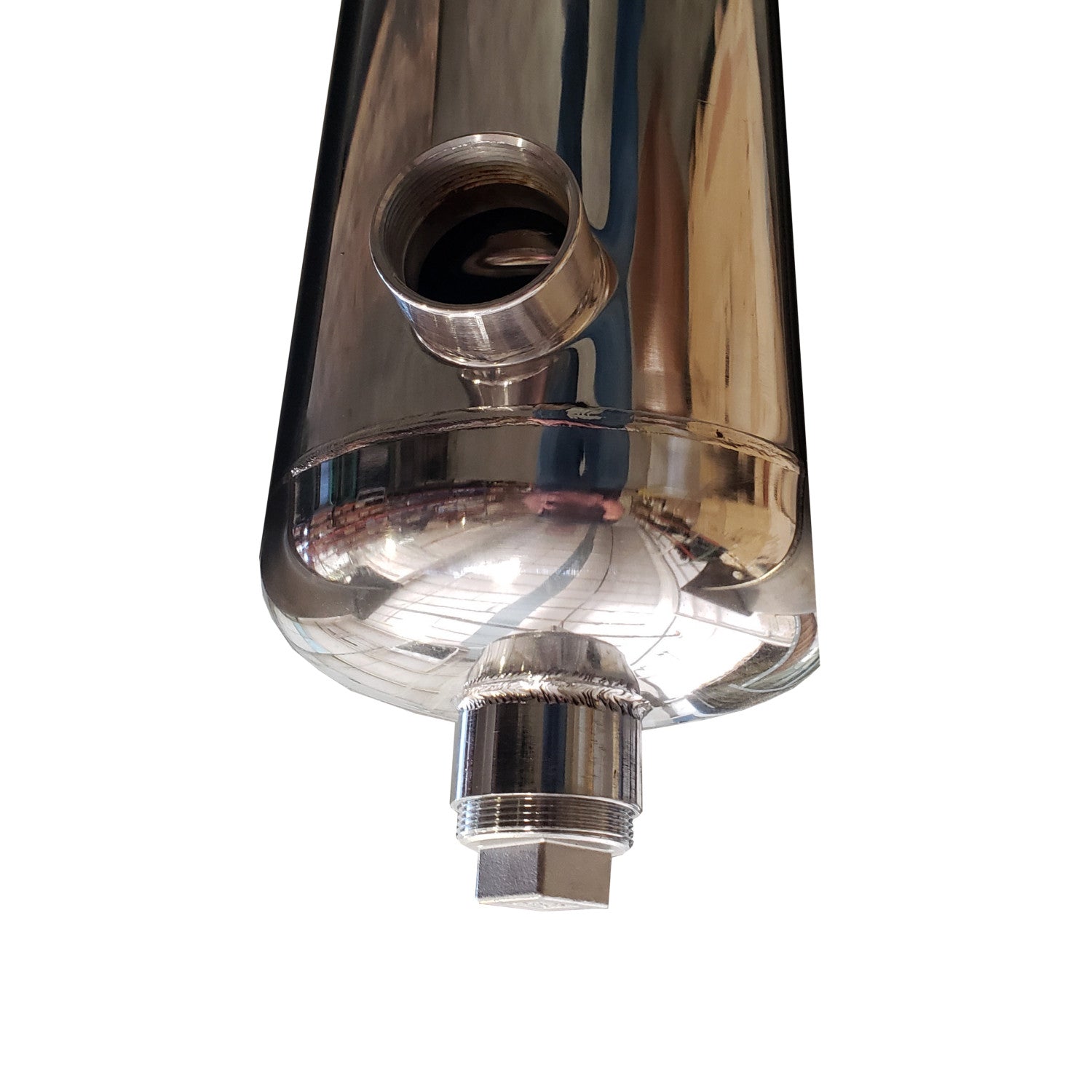 PRM, PRM #2 304 Stainless Steel Bag Filter Housing, 2 Inch NPT Inlet, Dual Side or Bottom 2 Inch NPT Outlet, 100 psi