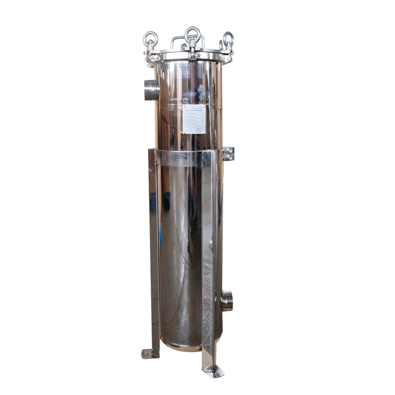 PRM, PRM #2 304 Stainless Steel Bag Filter Housing, 2 Inch NPT Inlet, Dual Side or Bottom 2 Inch NPT Outlet, 150 psi