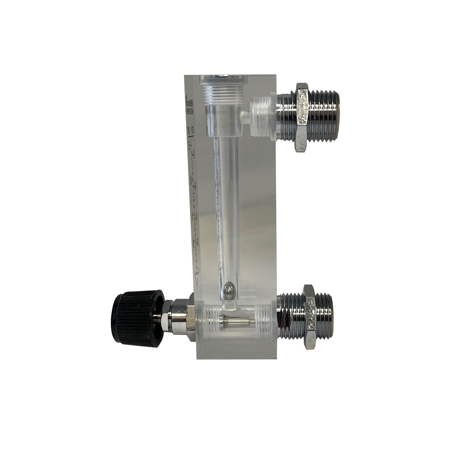 PRM Filtration, PRM FMDFG6T15FKMLPM 1-5 LPM Oxygen Rotameter Flow Meter with Integrated Flow Valve