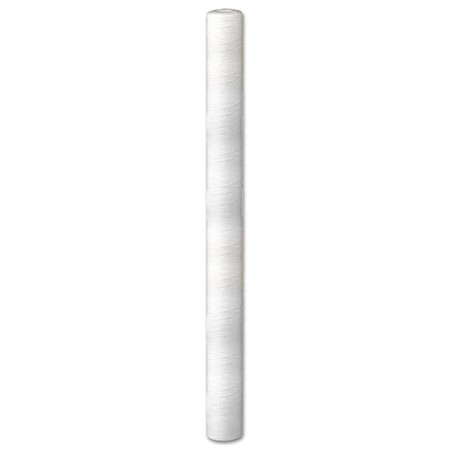 PRM Filtration, PRMFiltration SW401 40 Inch x 2.5 Inch 1 Micron String Wound Polypropylene Sediment Filter Cartridges, 25 Pack