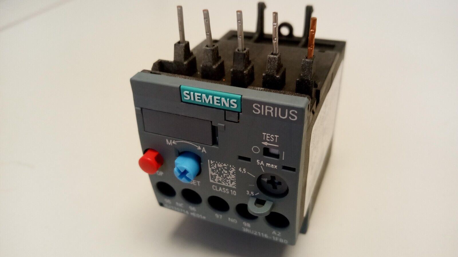 PRM Filtration, Siemens Overload Relay 3ru2116-1fb0