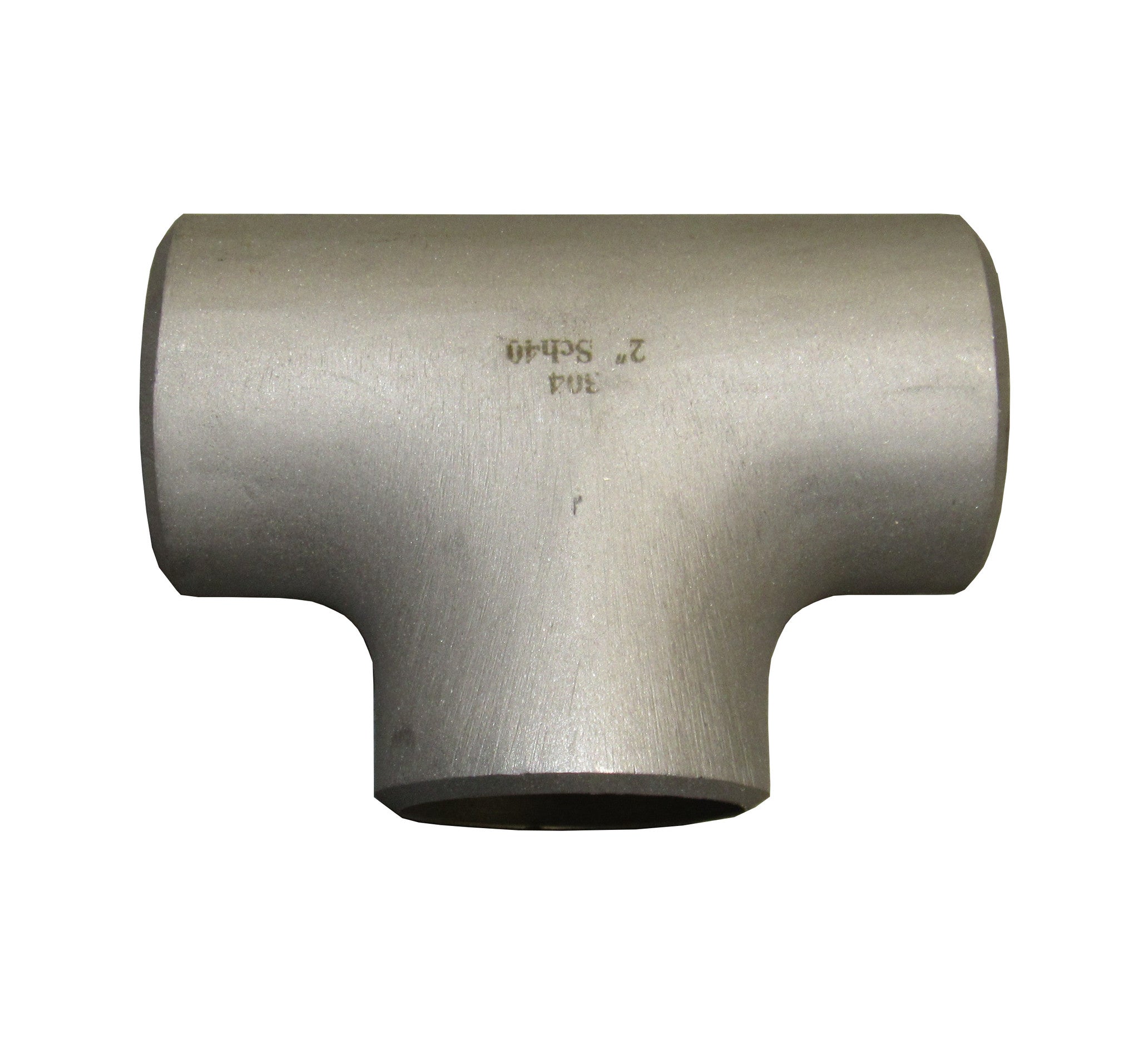 PRM, Stainless Steel Straight Tee, Weld, 304 SS, Class 150 - 1-1/2 Inch