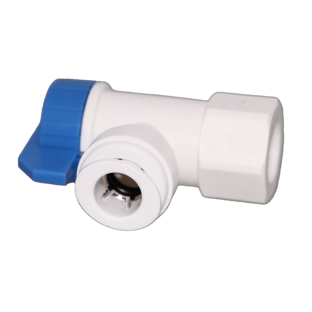 NEO, Tank Valve Female Elbow 1/4" FPT x 3/8" Quick-Connect